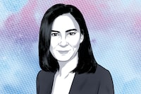 Illustration of Laurence Bensafi for The Mover. Apr. 29, 2023.
Illustration by Joel Kimmel