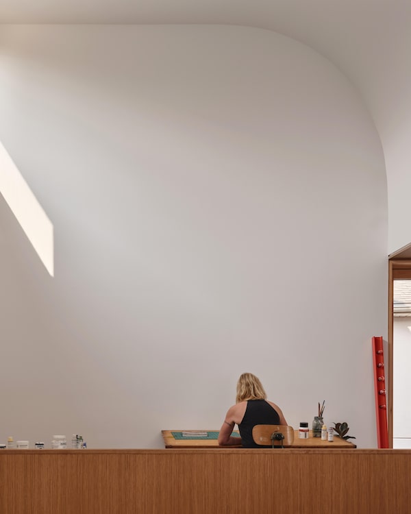 Artist studio by Williamson Williamson.
