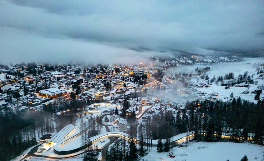 Olympic luge and bobsleigh racers will be soon be whizzing through the sliding centre in Cortina D’Ampezzo, Italy. The Winter Games kick off in Milan on Feb. 6.