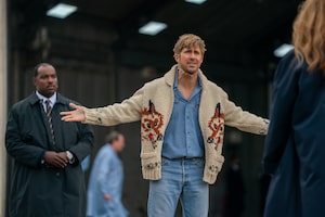 Ryan Gosling's zip cardigan in Project Hail Mary is unmistakably a Mary Maxim design.