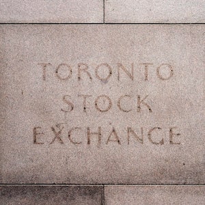 The fading name on the building in Toronto that used to house the Toronto Stock Exchange on Thursday, August 18 2011. THE CANADIAN PRESS/Aaron Vincent Elkaim
