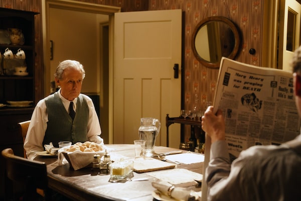 Bill Nighy as Williams in LIVING. Photo credit: Ross Ferguson / Courtesy of Number 9 films / Sony Pictures Classics / Mongrel Media