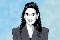 Illustration of Rebecca Teltscher for The Mover
Illustration by Joel Kimmel