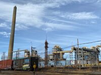Fonderie Horne, a foundry owned by Glencore, is shown in Rouyn-Noranda, Que., Oct. 29, 2022.