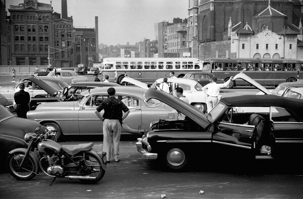 New York City traffic. Credit: George Zimbel