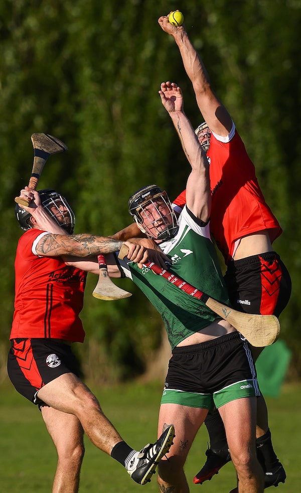 The competition was fierce at this hurling championship match last month in Burnaby, B.C., where Vancouver’s Cú Chulainn team, in green, met their crosstown rivals the Wolfe Tones. 