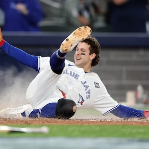 I've blocked out everything that came after this sixth-inning slide.