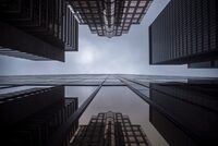 Bank buildings are photographed in Toronto's financial district on June 27, 2018. A federal banking regulator says Canada's largest banks will be required by April 30 to increase the amount of capital they hold to protect against vulnerabilities. THE CANADIAN PRESS/ Tijana Martin