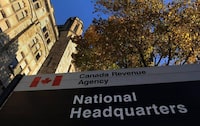 The Canada Revenue Agency headquarters in Ottawa is shown on Friday, November 4, 2011. The Canada Revenue Agency says it executed three search warrants today as part of a criminal investigation related to the so-called Panama Papers data leak. THE CANADIAN PRESS/Sean Kilpatrick