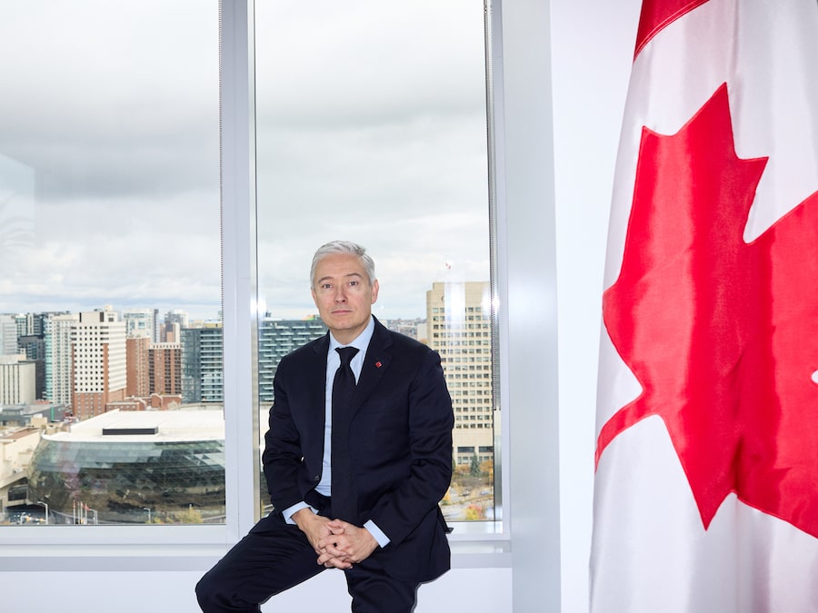 Finance Minister François-Philippe Champagne at his office in Ottawa last week.