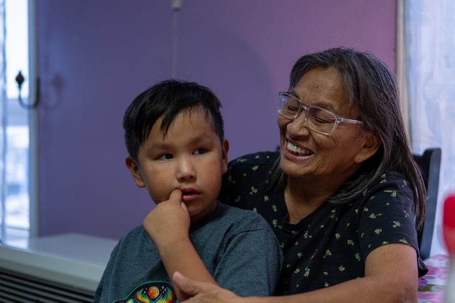 In Délı̨nę, Betty Tetso and grandson Mason – whose small but growing cavity gives her cause for concern – are just over an hour’s flying distance from Yellowknife, the closest place with a dentist.