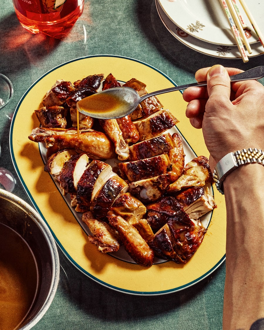 Roast Duck (Without a Duck) from the book Salt Sugar MSG: Recipes and Stories from a Cantonese American Home by Calvin Eng