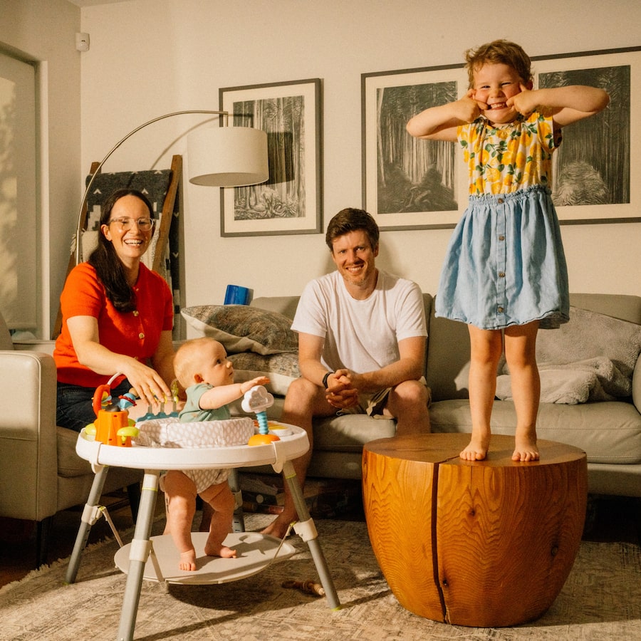 Brenna Quaas and Brendan le Nobel have two kids, Joanie and Otis, and both hold somewhat different views on having another.