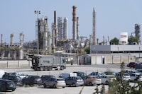 General view of the ISAB plant, the Lukoil-owned oil refinery in Sicily, in Priolo, Italy October 27, 2022.  