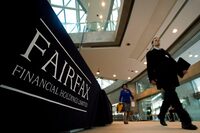 Shareholders attend the Fairfax Financial Holdings annual general meeting in Toronto on Wednesday, April 9, 2014. THE CANADIAN PRESS/Nathan Denette