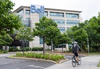 BCE Inc. says it has signed a deal to buy U.S. fibre internet provider Ziply Fiber for about $5 billion. BCE Inc. headquarters is seen in Montreal on Thursday August 3, 2023.  THE CANADIAN PRESS/Christinne Muschi