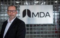 Mike Greenley, CEO of MDA, is photographed at the company’s Brampton facility, on April 6, 2021. MDA is best known for manufacturing the Canadarm which has been used during the NASA shuttle missions, and is employed on the International Space Station (ISS). Fred Lum/The Globe and Mail