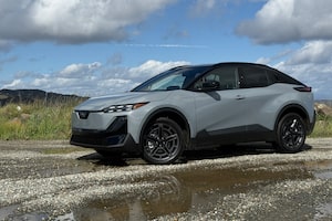 One difference between this Subaru Uncharted and the Toyota C-HR is the daytime running lights on the Subaru are a half-dozen LED lamps.