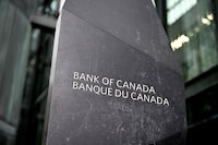 <p>A sign at the Bank of Canada building is seen in Ottawa, on July 24, 2024. THE CANADIAN PRESS/Justin Tang</p>