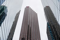 Bank towers are pictured in the financial district in Toronto, Friday, Sept. 8, 2023. 