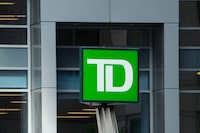 TD Bank Group says The Charles Schwab Corp.'s third-quarter results are expected to translate into about C$178 million of reported equity in net income for the Canadian bank's fourth quarter.Toronto Dominion Bank signage is pictured in Ottawa on Wednesday Sept. 7, 2022.  THE CANADIAN PRESS/Sean Kilpatrick