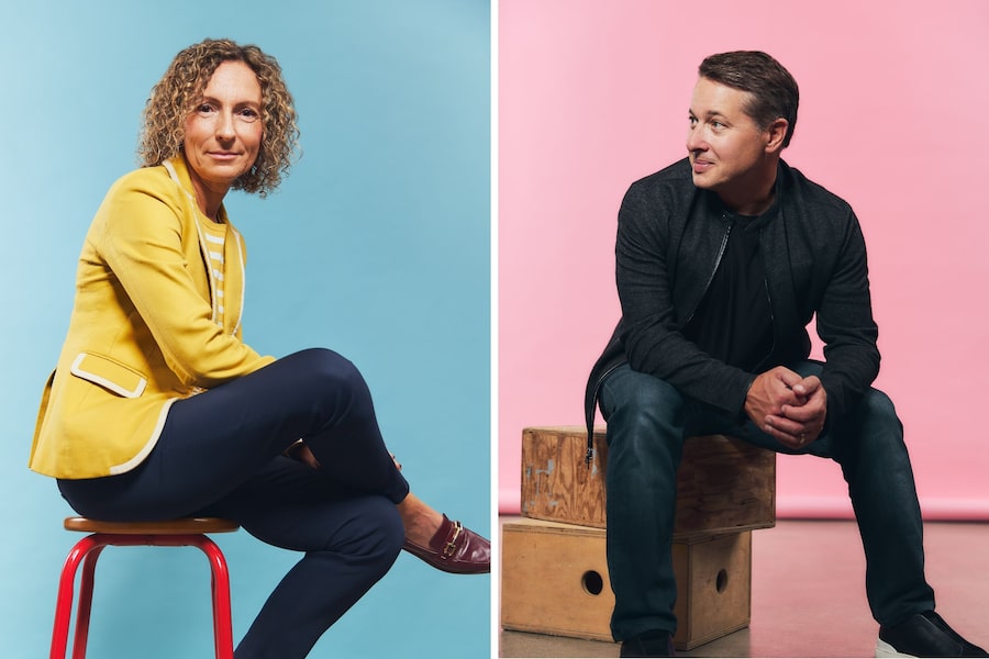 Anne Bulik, president and COO of MineSense, and Mark Bordo, co-founder and CEO of Vetster.