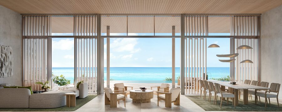 Amancaya, the Aman Group's first property in the Bahamas.