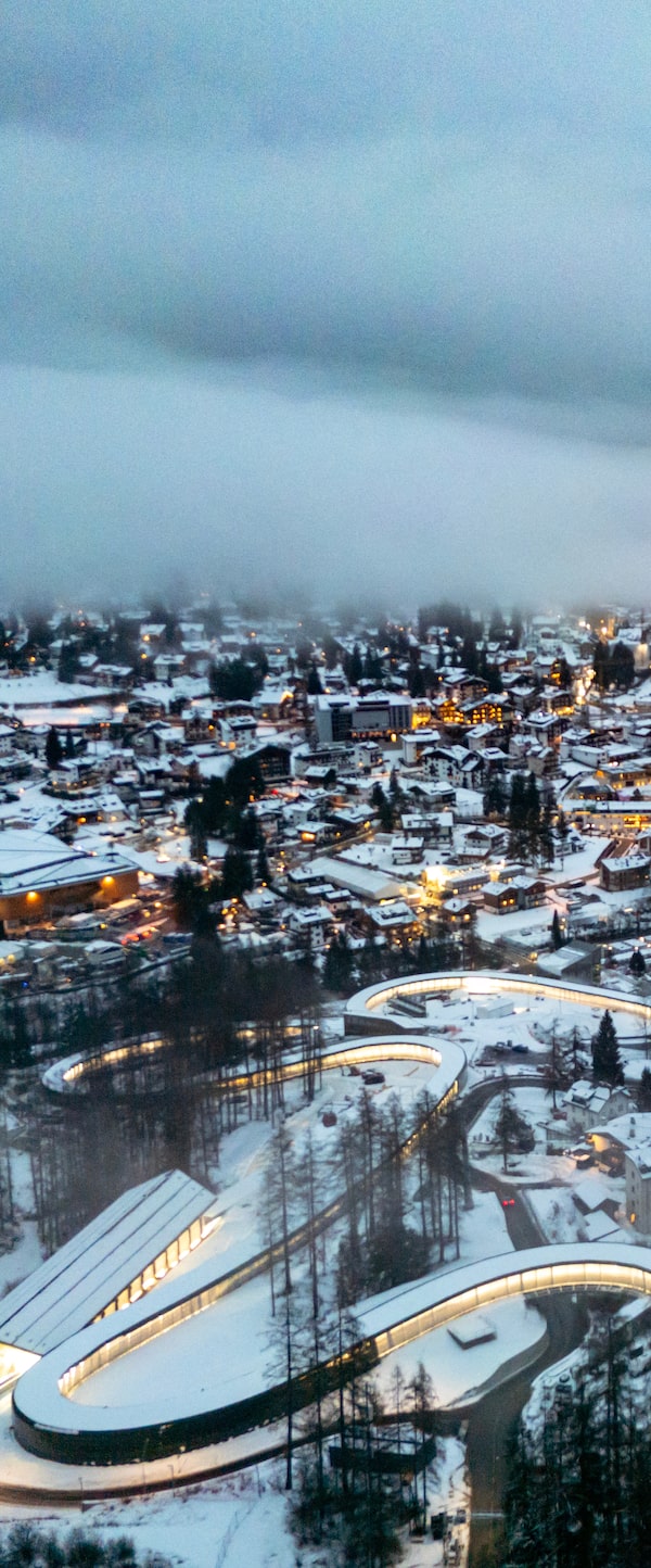 Olympic luge and bobsleigh racers will be soon be whizzing through the sliding centre in Cortina D’Ampezzo, Italy. The Winter Games kick off in Milan on Feb. 6.