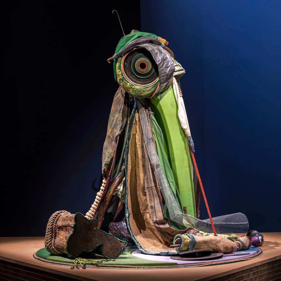 In large-scale assemblages of found objects, Puerto Rican artist Daniel Lind-Ramos creates protective ancestor figures that arise from the land to observe the present.