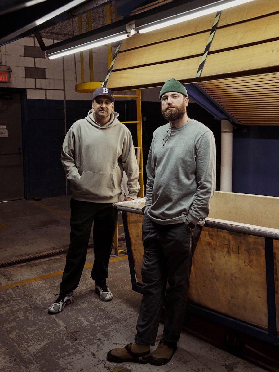 House of Blanks owner and CEO Amit Thakkar, left, and creative director Bobby McGurk.