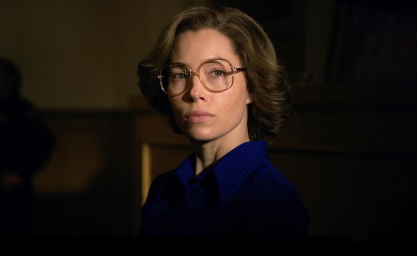 Jessica Biel in Candy (2022). Courtesy of Disney+