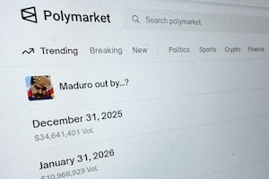 Earlier this year, an anonymous Polymarket user collected more than $400,000 on a January bet predicting the ouster of Venezuelan President Nicolas Maduro, prompting concerns that someone with access to private U.S. government information may have engaged in insider trading.