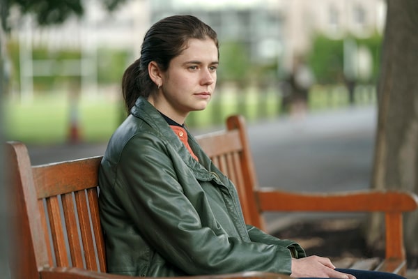 Conversations with Friends (TV Series). Based on Sally Rooney’s best selling book, Conversations With Friends follows Frances (Alison Oliver), a 21 year old college student, as she navigates a series of relationships that force her to confront her own vulnerabilities for the first time. Courtesy of Amazon Prime Video