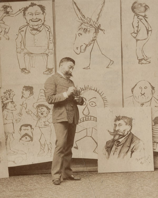 In lampooning the Gilded Age’s most powerful people, cartoonist Thomas Nast also established some of the visual grammar of modern U.S. politics. He's the principal reason why the Democratic Party is represented with a donkey, and Republicans with an elephant.