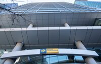 Laurentian Bank says it is cutting about two per cent of its workforce and pulling back on equity research as it continues to work through its turnaround plan. Laurentian Bank headquarters is seen in Montreal on Tuesday, April 5, 2022. THE CANADIAN PRESS/Ryan Remiorz