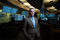 President and Chief Executive Officer of TC Energy François Poirier at his corporate headquarters in Calgary, Alberta, February 24, 2026. Todd Korol/The Globe and Mail