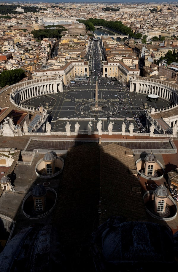 St. Peter’s Square, shadowed by the dome of the nearby basilica, is the heart of public activity in Vatican City. But when cardinals convene at the Sistine Chapel to pick the next Pope, no outsiders will be allowed to see them at work.