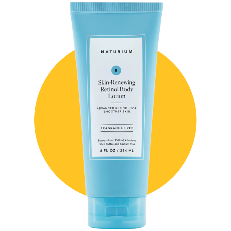 Naturium retinol body lotion