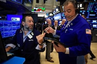 Traders work on the floor at the New York Stock Exchange (NYSE) in New York City, U.S., June 24, 2026.  REUTERS/Brendan McDermid