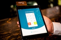 TouchBistro, photographed here on an iPad, in Toronto, on Friday, September 13, 2019. (Christopher Katsarov/The Globe and Mail)