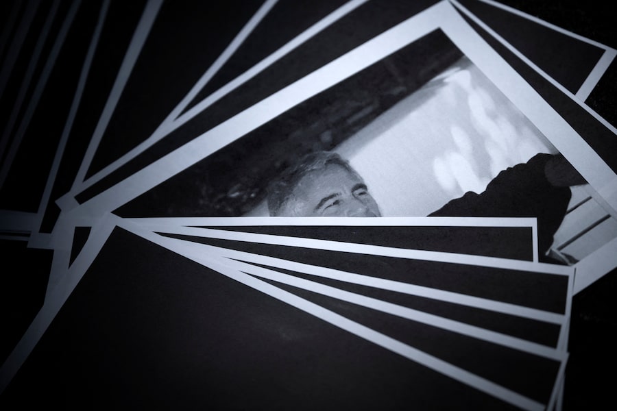 A photo of Jeffery Epstein and redacted documents from the Epstein files released by the U.S. Department of Justice, seen on Feb. 18, 2026.