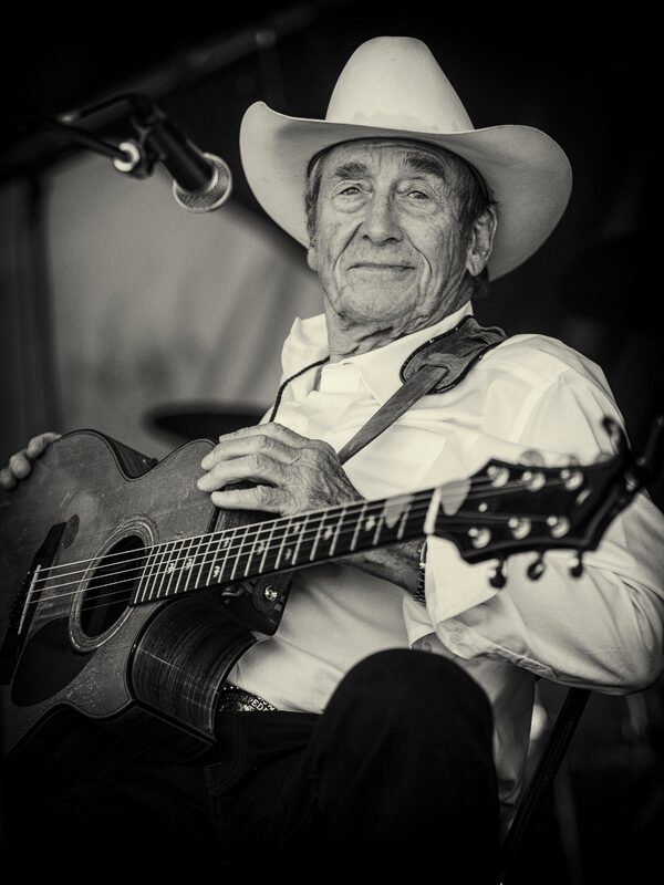 Ian Tyson at the Calgary Folk Festival, July 24, 2016. credit:  Calgary Folk Festival and Doug Callow