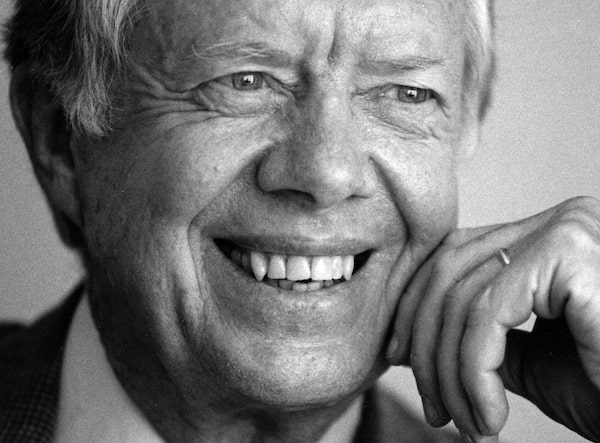 Former United States President Jimmy Carter on book tour in Toronto, June 16, 1988. "An Outdoor Journal" is a collection of memories, anecdotes, philosophy and learning about hunting and fishing, both integral parts of Carter's life as a child and an adult. Photo by Jeff Wasserman / The Globe and Mail.

Originally published June 17, 1988