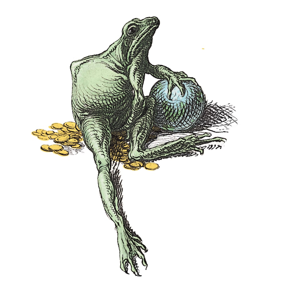 Allegory of Avarice by Jacques de Gheyn II (1565-1629)