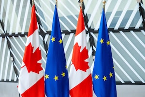 A Nanos poll for The Globe and Mail finds 58 per cent of Canadians in support or somewhat in support of joining the EU.