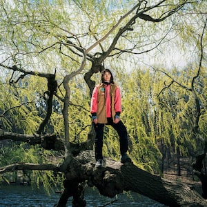 Emily Pleasance in High Park, Toronto, ON on May 1st, 2026.