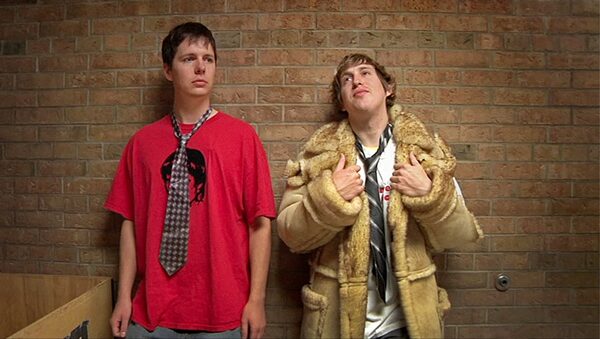 THE DIRTIES (2013). From left to right: Owen Williams and Matt Johnson. Two best friends are filming a comedy about getting revenge on the bullies at their high school. One of them isn't joking. Courtesy of Crave